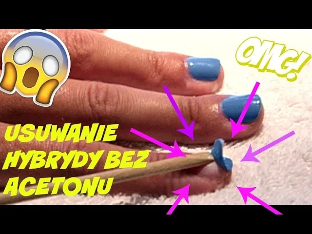 Zdjęcie Jak zmyć manicure hybrydowy w domu bez uszkadzania paznokci