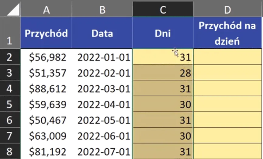 Zdjęcie Jak obliczyć ilość dni od daty do daty w Excelu bez błędów