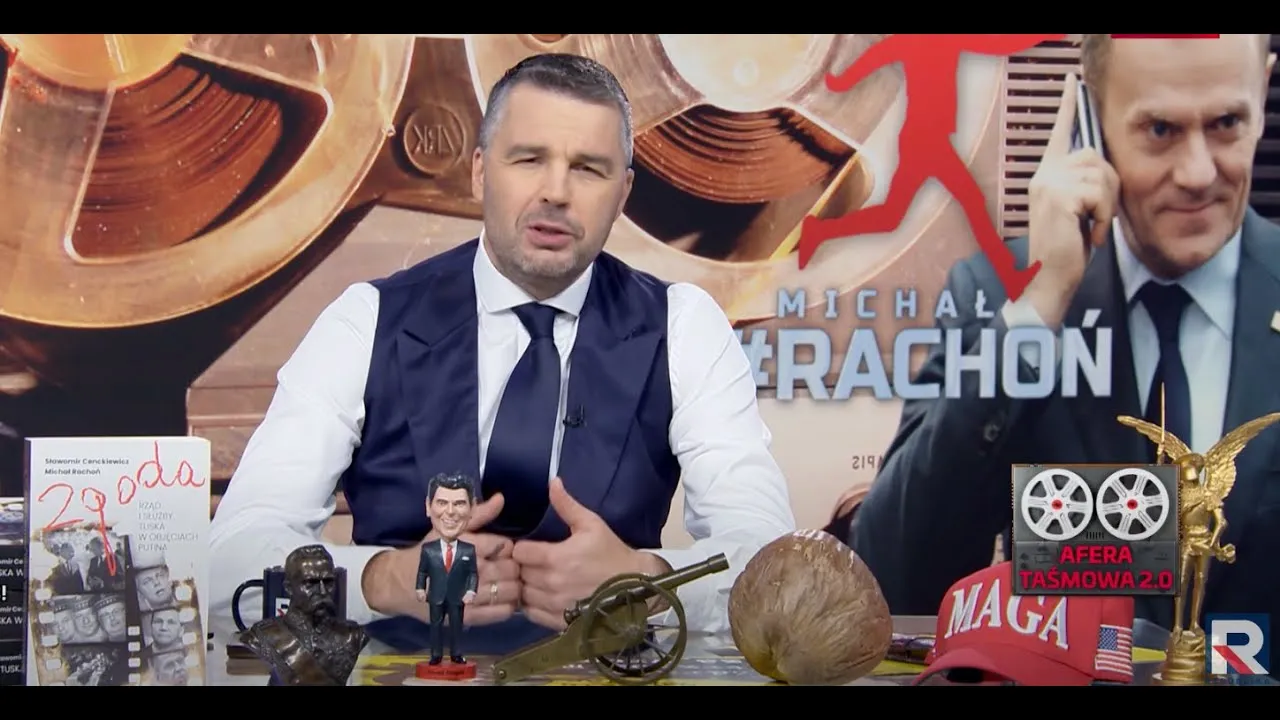 Zdjęcie Michał rachoń wybuchł! nagłe wydarzenie. pełne nagranie wideo