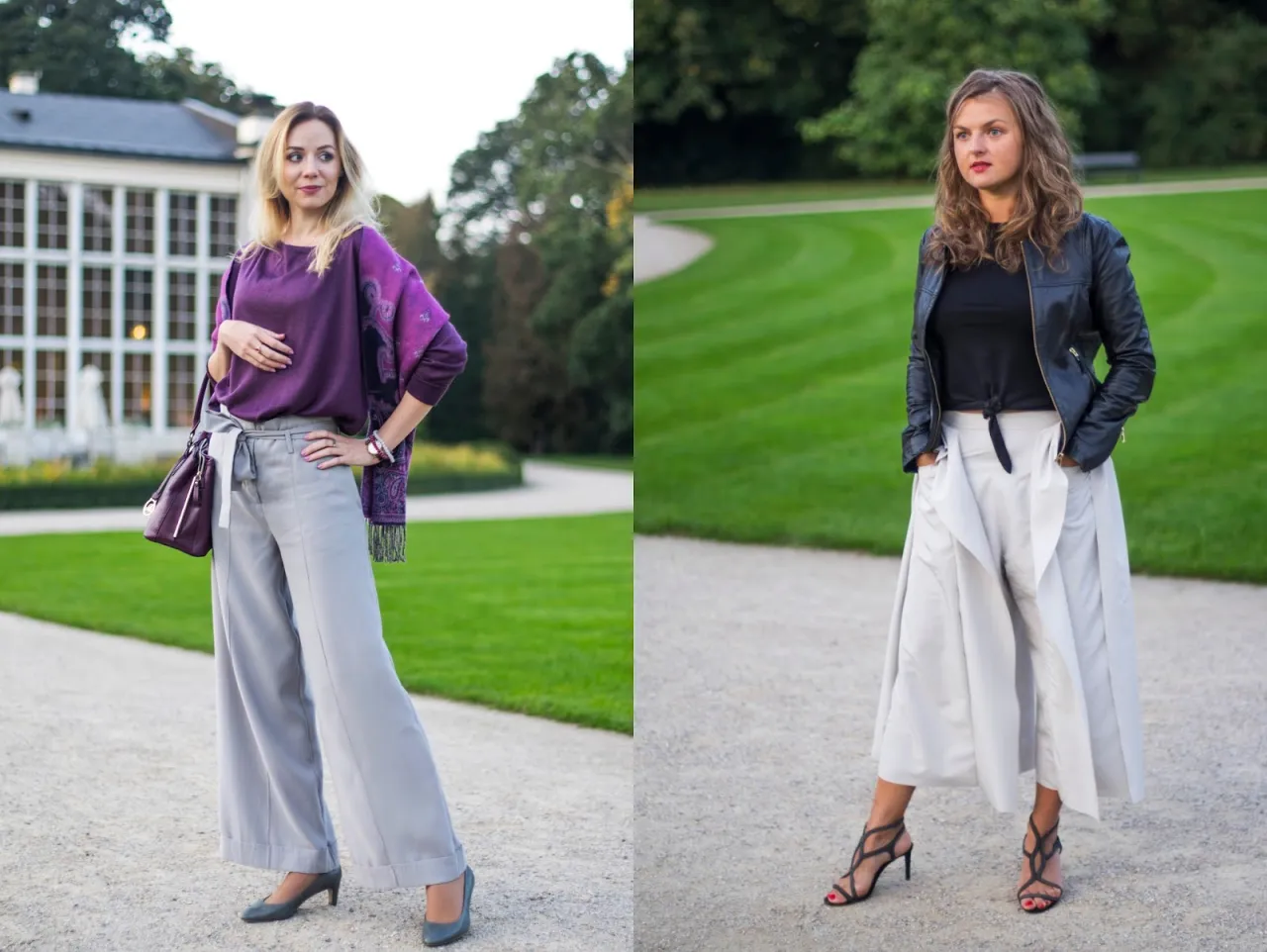 Zdjęcie Stylowe pomysły na stylizacje z spodniami palazzo, które zachwycają
