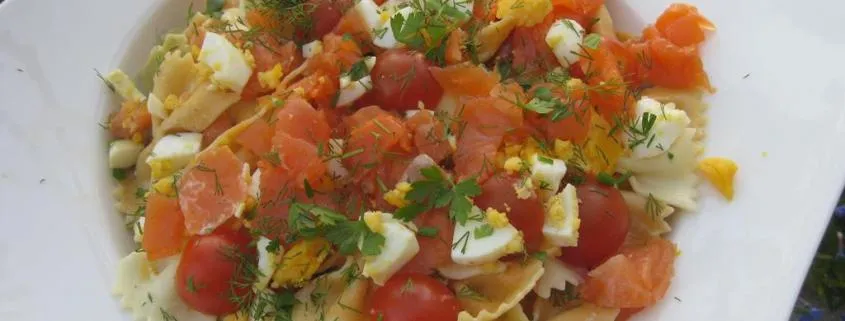 Zdjęcie Salade de pâtes au saumon: la recette parfaite pour toutes les occasions