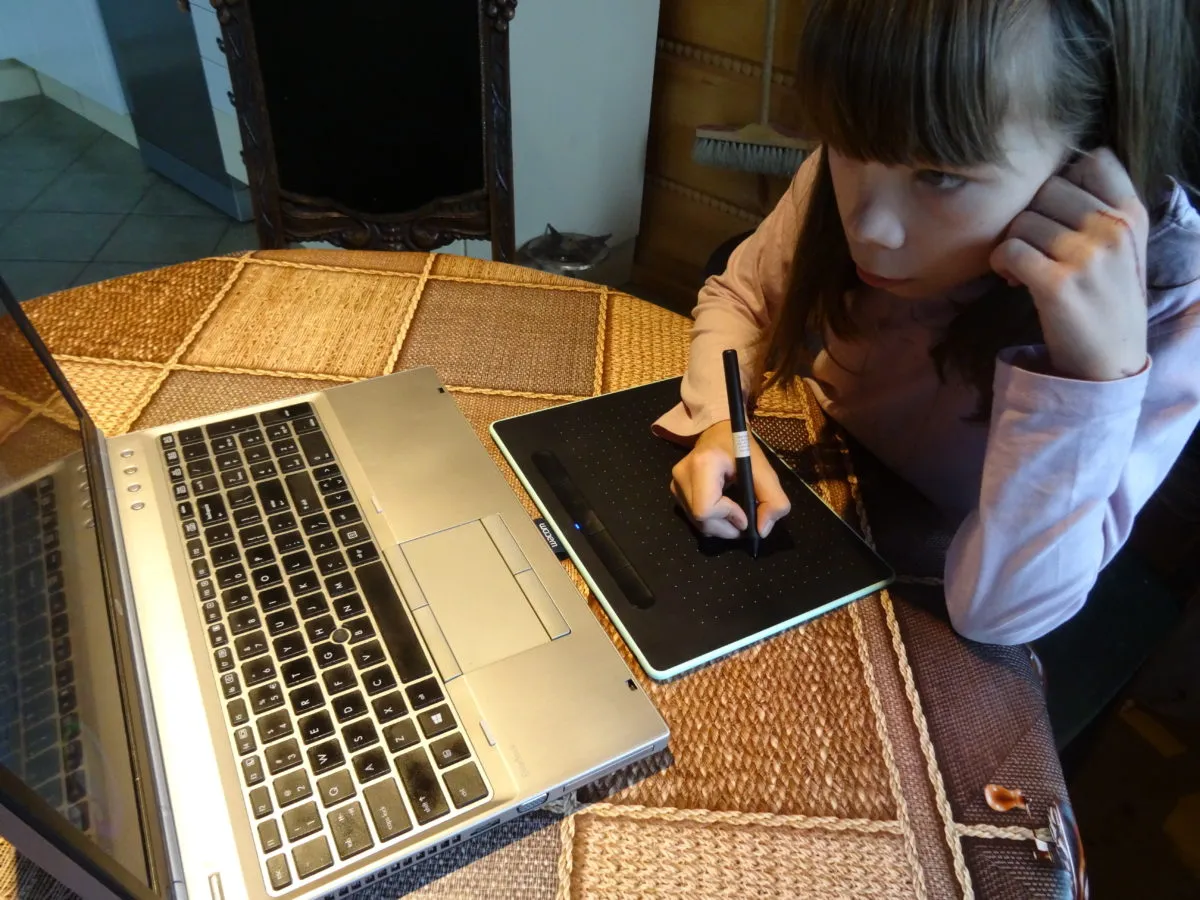 Zdjęcie Zajęcia z grafiki komputerowej dla dzieci w Warszawie - rozwijaj talenty