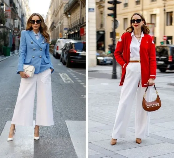 Zdjęcie Jakie spodnie do czerwonej bluzy? Oto najlepsze stylizacje na każdą okazję