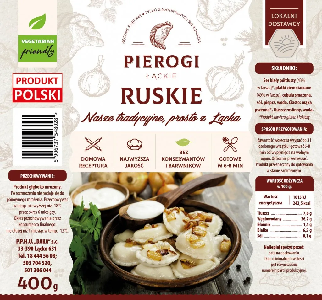 Zdjęcie Ile kcal mają pierogi ruskie? Zaskakująca prawda o kaloryczności