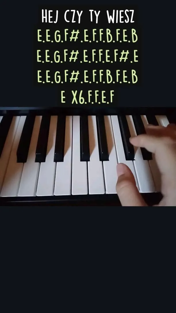 Zdjęcie Nuty do Hej czy ty wiesz - znajdź je w PDF i zagraj na gitarze