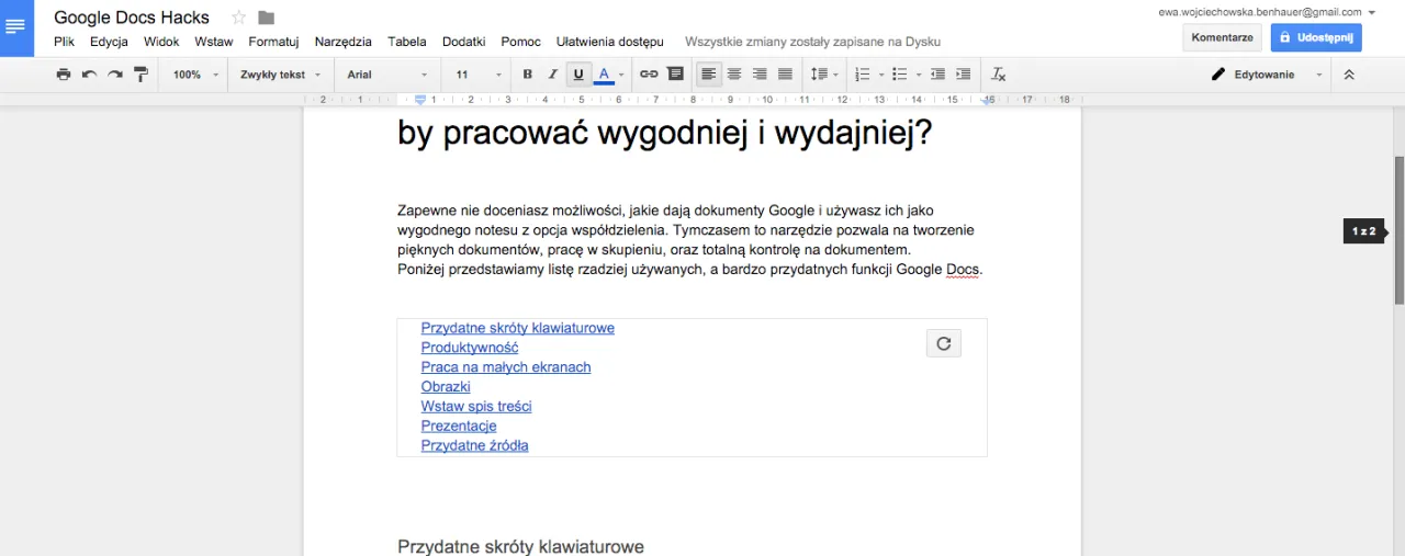 Zdjęcie Content publisher co to - jak ułatwia publikację treści z Google Docs