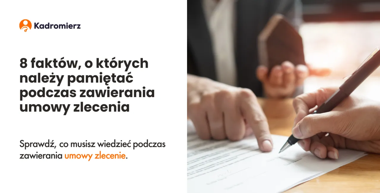 Zdjęcie Co to jest umowa zlecenia? Kluczowe informacje, które musisz znać