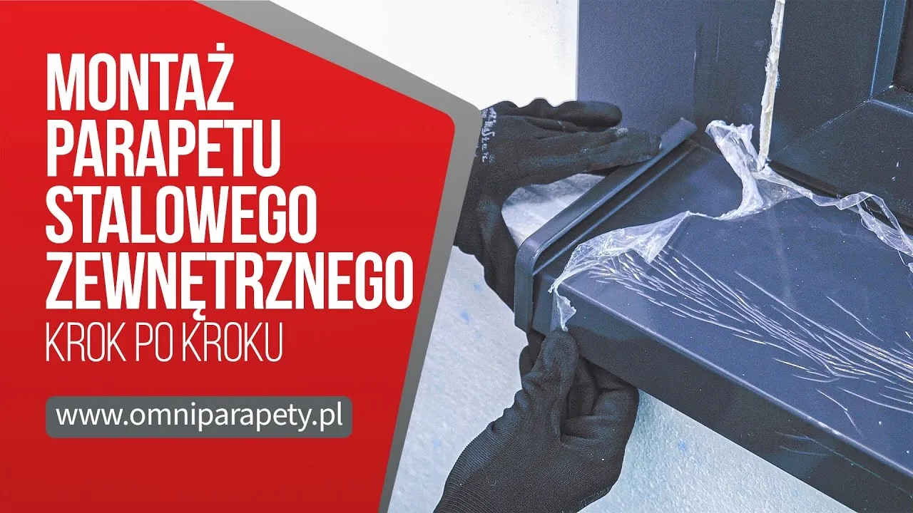 Zdjęcie Czym przykleić parapet zewnętrzny blaszany, by uniknąć problemów?