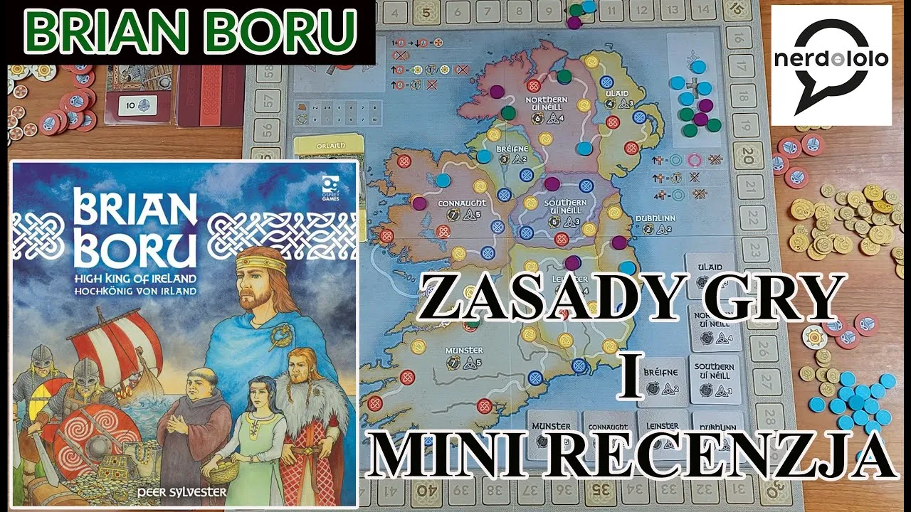 Zdjęcie Brian Boru gra planszowa – zasady, recenzja i historia wciągającej gry strategicznej
