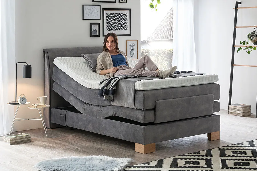 Zdjęcie Die besten Boxspringbetten mit Motor im Test: Top Modelle 2023