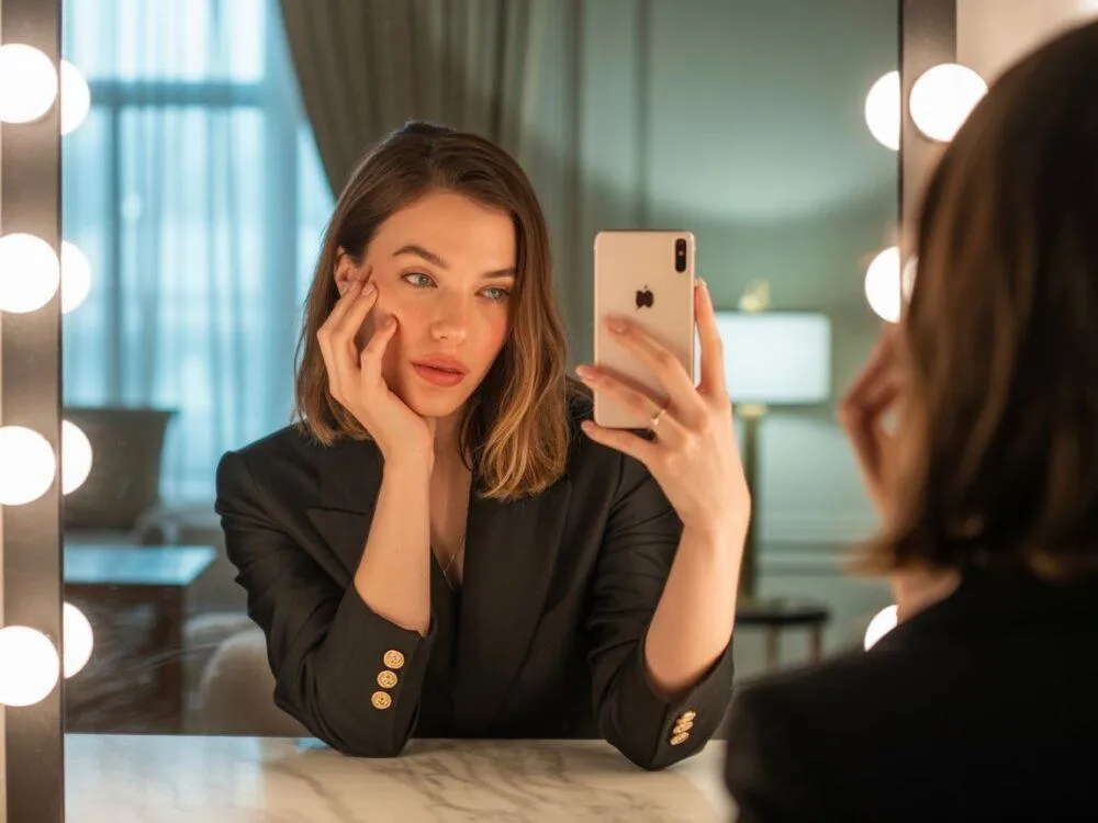 Zdjęcie Jak zrobić dobre selfie w lustrze: uniknij najczęstszych błędów