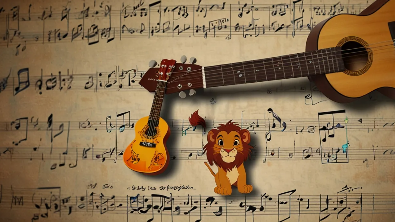 Zdjęcie Akordy do Hakuna Matata - Naucz się grać tę kultową piosenkę!