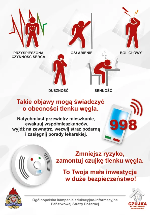 Zdjęcie Objawy zatrucia dymem z kominka - jak je rozpoznać i unikać zagrożeń