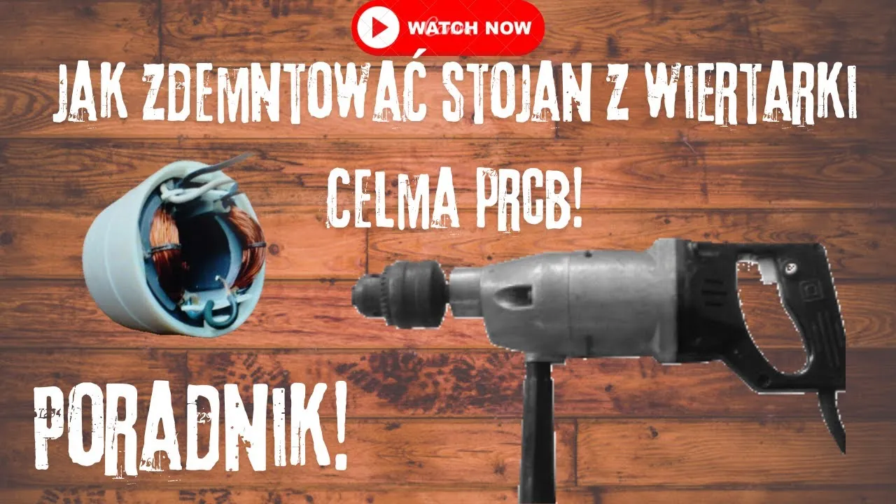 Zdjęcie Jak łatwo zdjąć uchwyt z wiertarki Celma - instrukcja krok po kroku