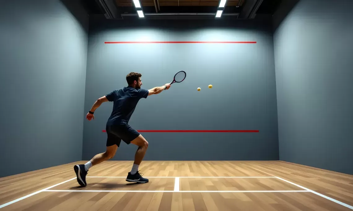 Zdjęcie Czy w squasha można grać samemu? Odkryj zalety i ograniczenia treningu solo