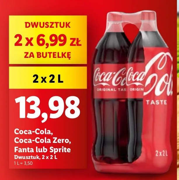 Zdjęcie Napoje w Lidl: Najlepsze marki, ceny i aktualne promocje