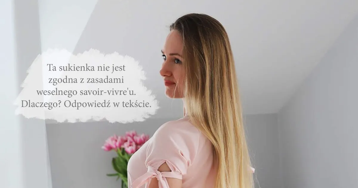 Zdjęcie Czy wypada założyć białą sukienkę na wesele? Oto, co musisz wiedzieć