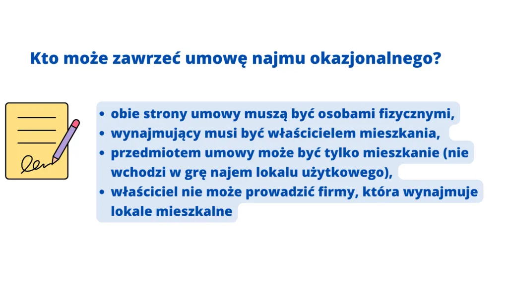 Zdjęcie Wynajem okazjonalny co to – kluczowe informacje i pułapki do uniknięcia