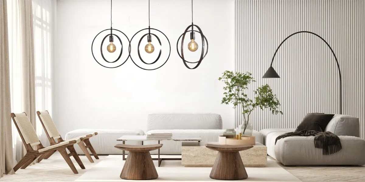 Zdjęcie Die besten designer lampen für das wohnzimmer: Stil und Funktion vereint