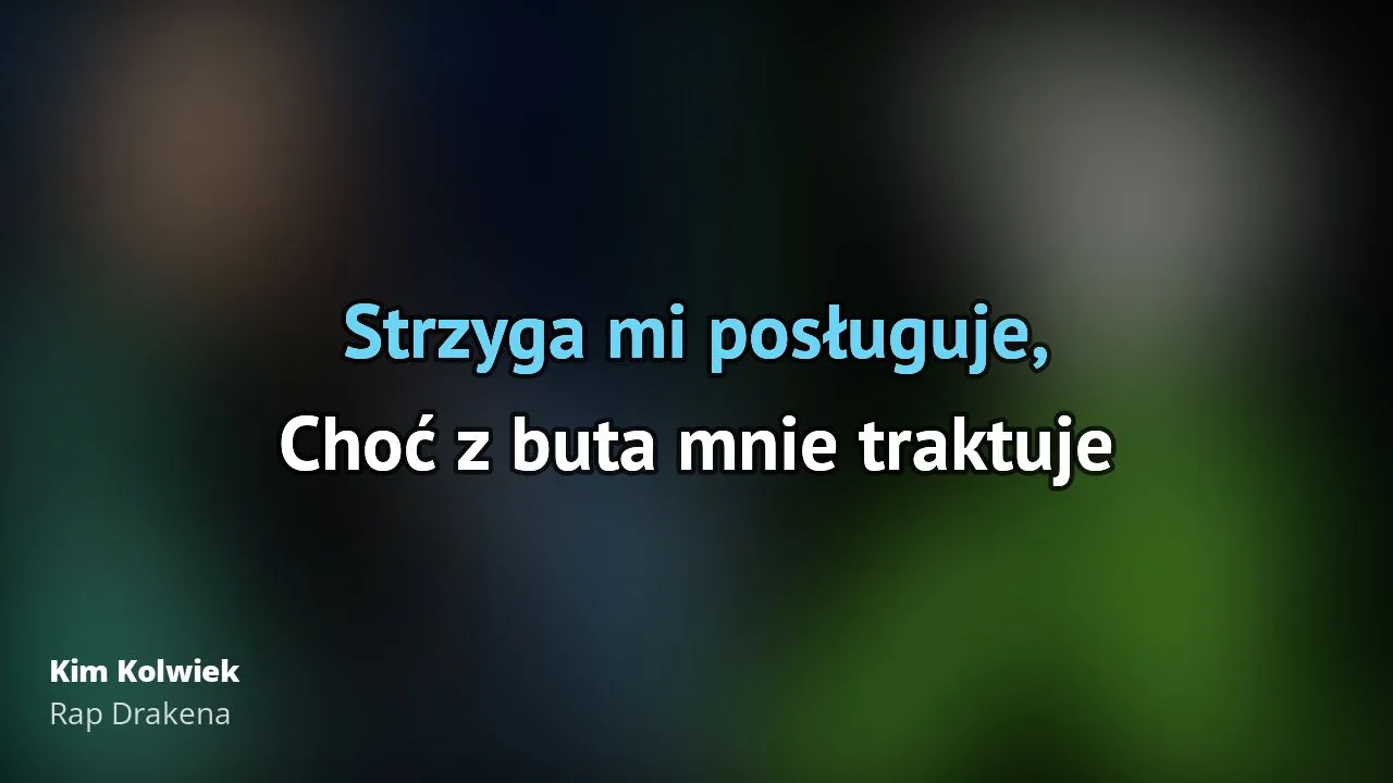 Zdjęcie Poznaj tekst piosenki Kim Kolwiek Intro - cała treść utworu z tłumaczeniem