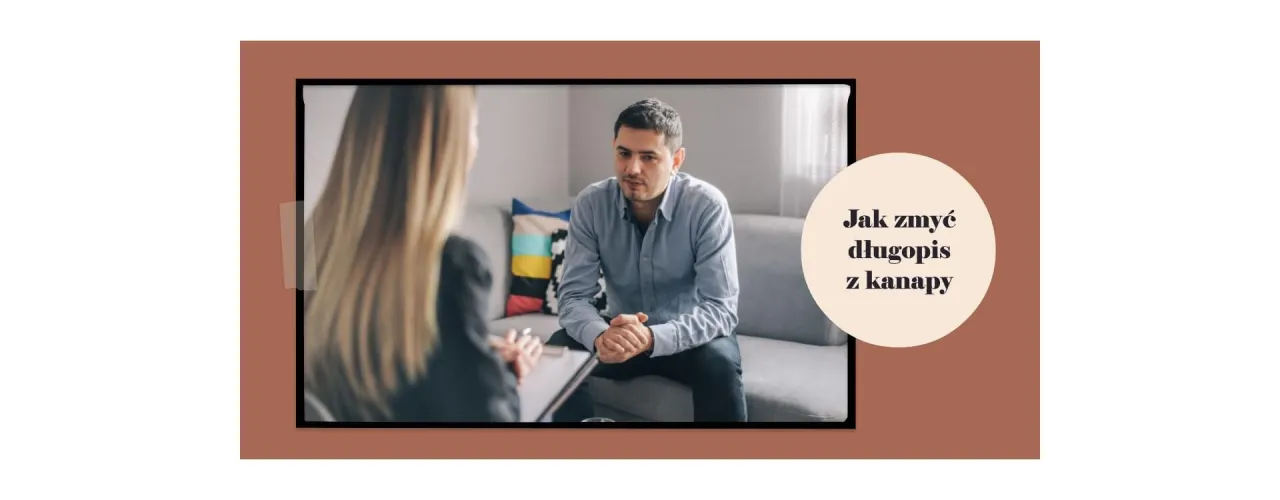 Zdjęcie Jak sprać długopis z kanapy - skuteczne metody na uporczywe plamy