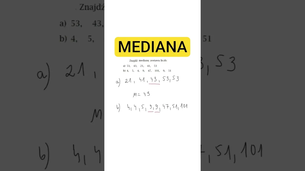 Zdjęcie Mediana w matematyce - jak ją obliczyć i dlaczego jest ważna