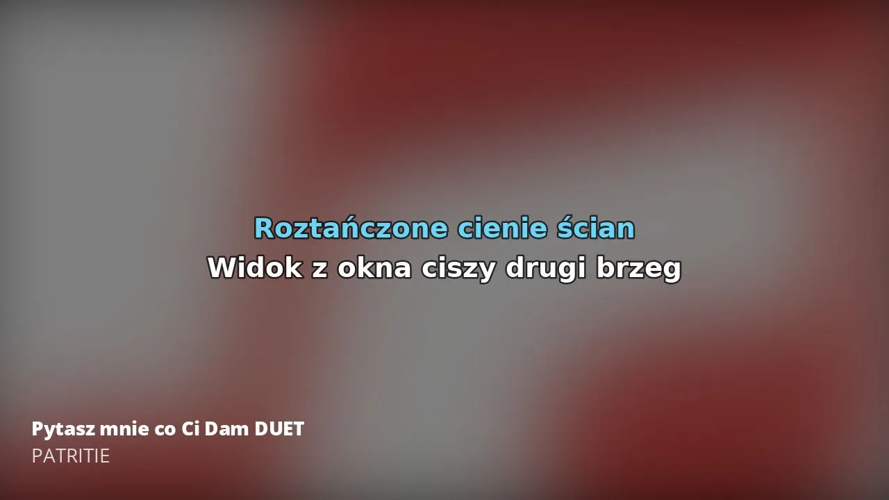 Zdjęcie Poznaj tekst piosenki pytasz mnie co ci dam zespołu Partita i jego historię