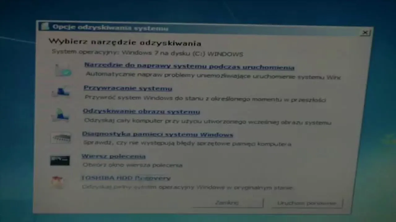 Zdjęcie Jak przywrócić komputer do ustawień fabrycznych Windows 7 bez utraty danych
