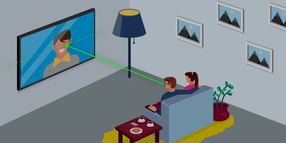 Zdjęcie Na jakiej wysokości telewizor na ścianie? Optymalne ustawienie TV