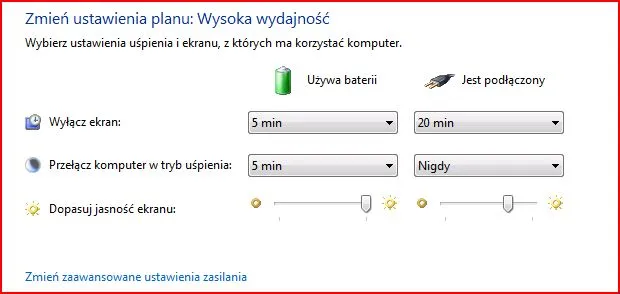 Zdjęcie Jak zmniejszyć jasność ekranu w Windows 7 i uniknąć bólu oczu