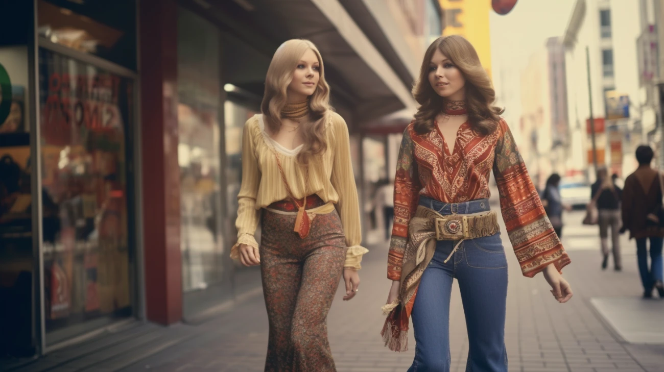 Odkryj styl retro z naszymi Spodniami Lata 70 i Dzwonami – Powrót do Modnych Lat!
