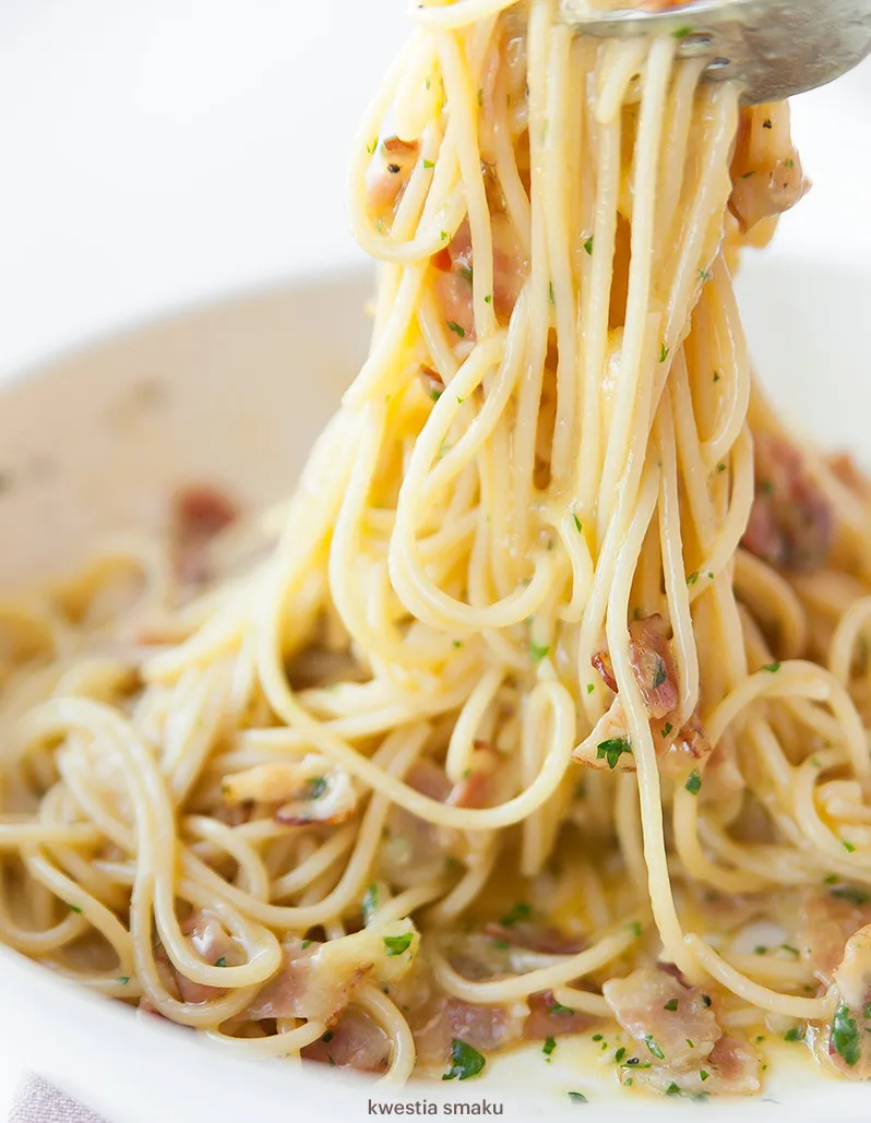 Zdjęcie Jaką śmietanę wybrać do spaghetti carbonara? Poznaj sekrety