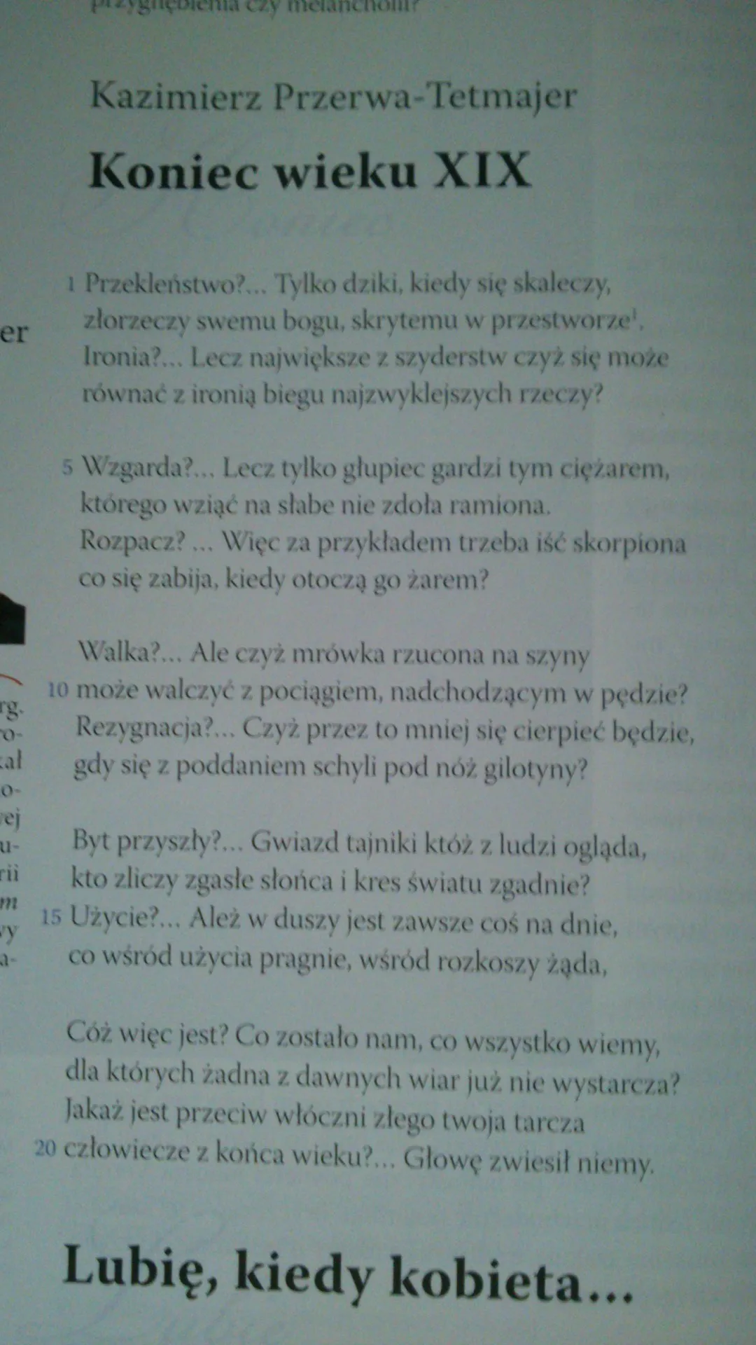 Zdjęcie Koniec wieku XIX wiersz: analiza emocji i znaczenie w literaturze