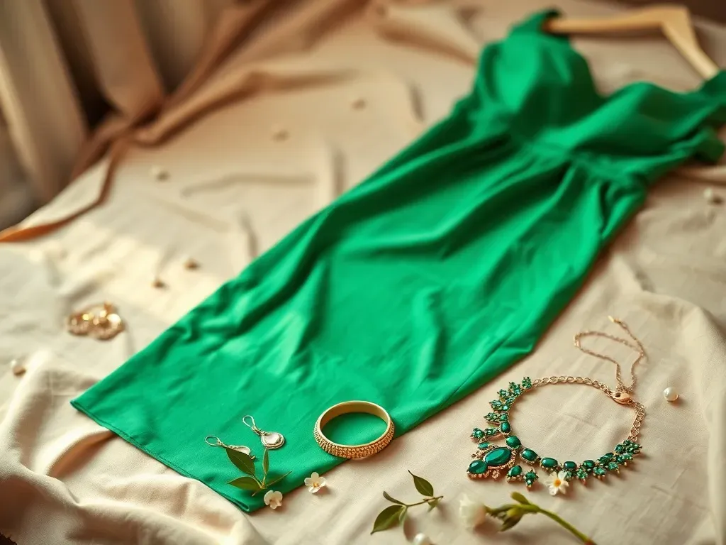 Zdjęcie Jaka biżuteria do zielonej sukienki? Odkryj idealne dodatki na każdą okazję
