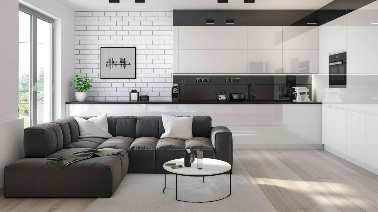 Zdjęcie Funkcjonalna aranżacja wnętrza - projekt mieszkania 36 m²