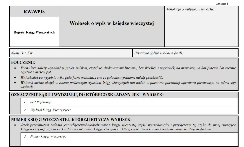 Zdjęcie Kto składa wniosek o wykreślenie hipoteki z księgi wieczystej i jak to zrobić?