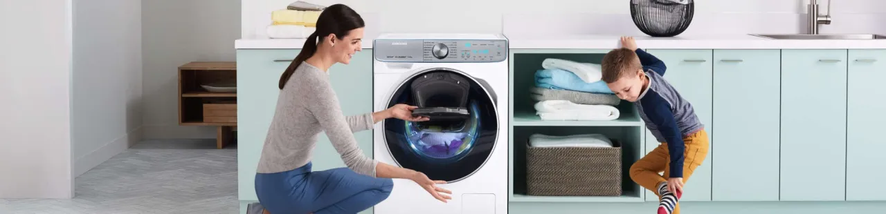 Zdjęcie Jak prać buty w pralce Samsung bez ryzyka ich uszkodzenia