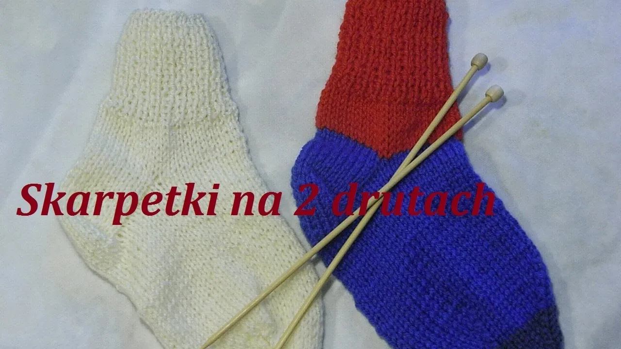 Zdjęcie Jak zrobić skarpetki na dwóch drutach - proste kroki dla początkujących