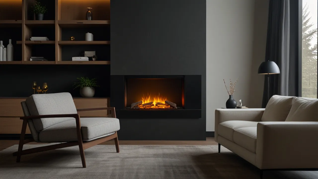 Zdjęcie Kominki elektryczne narożne: Jakie opcje oferują najlepszy design i ciepło?