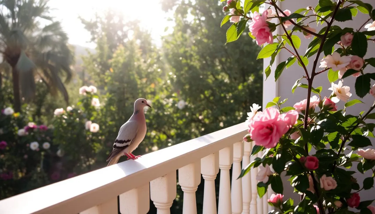 Zdjęcie Co oznacza biały gołąb na parapecie? Odkryj jego głębokie znaczenie
