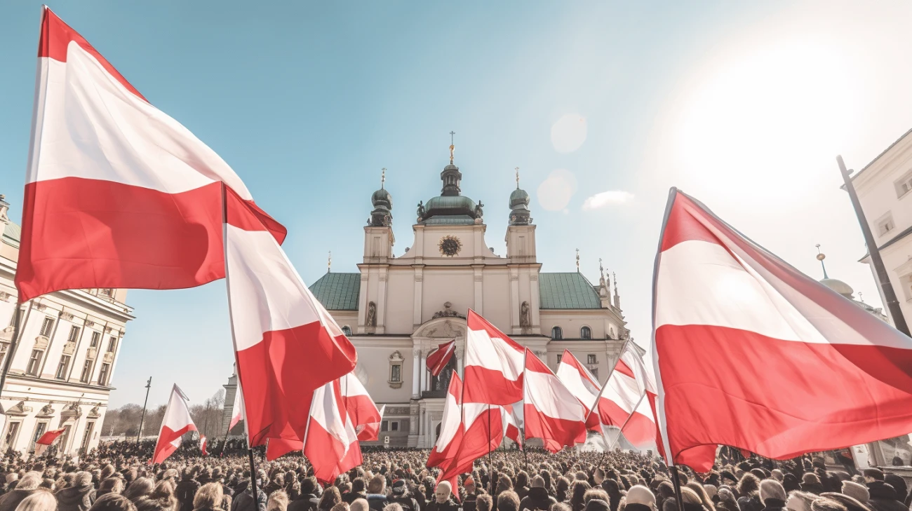 Niemiecki agent Kaczyńskiego niezadowolił klub PiS. Skandal po hymnie.