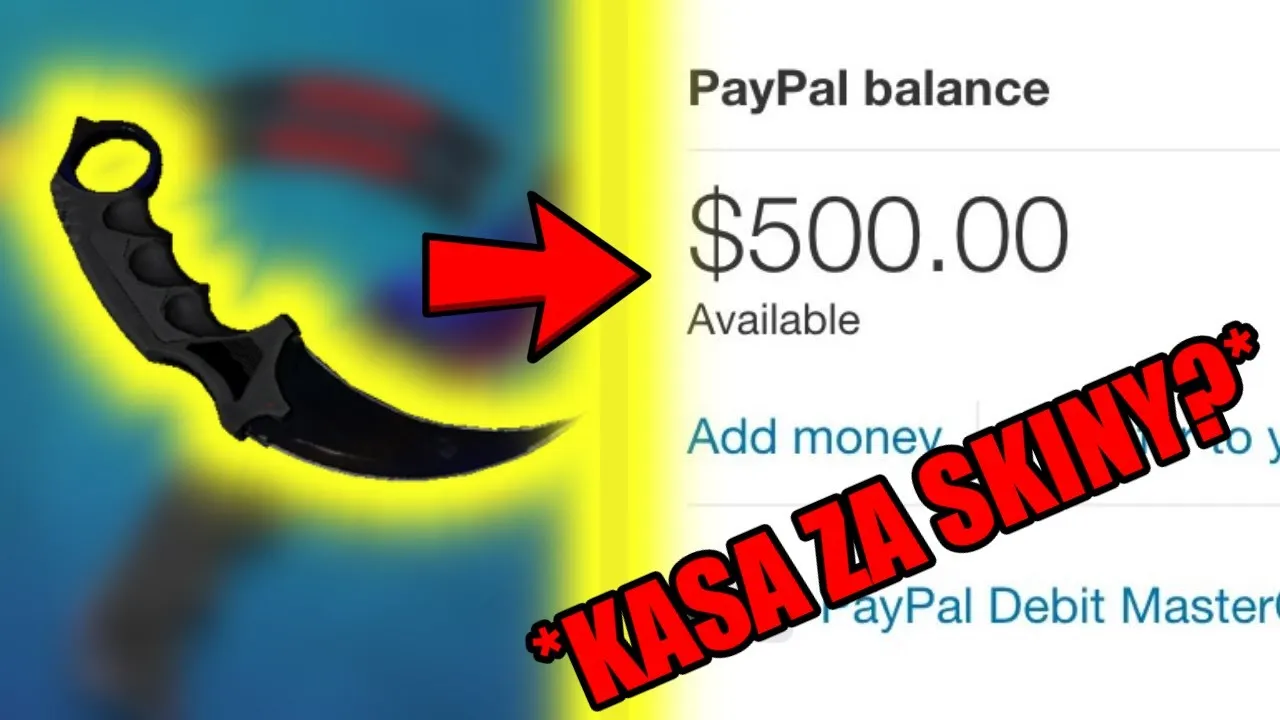 Zdjęcie Jak bezpiecznie sprzedać skiny CS:GO na PayPal i uniknąć oszustw