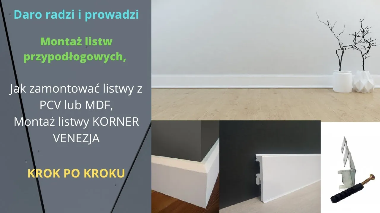 Zdjęcie Jak montować listwy przypodłogowe: 5 prostych kroków dla każdego