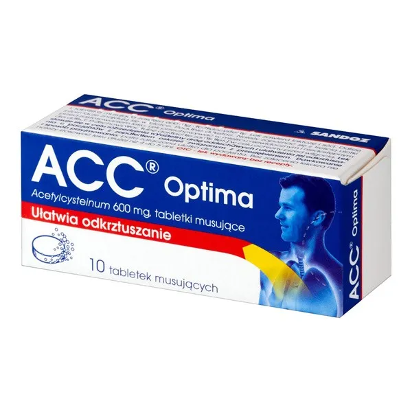 Zdjęcie ACC Optima czy jest na receptę? Sprawdź, co musisz wiedzieć