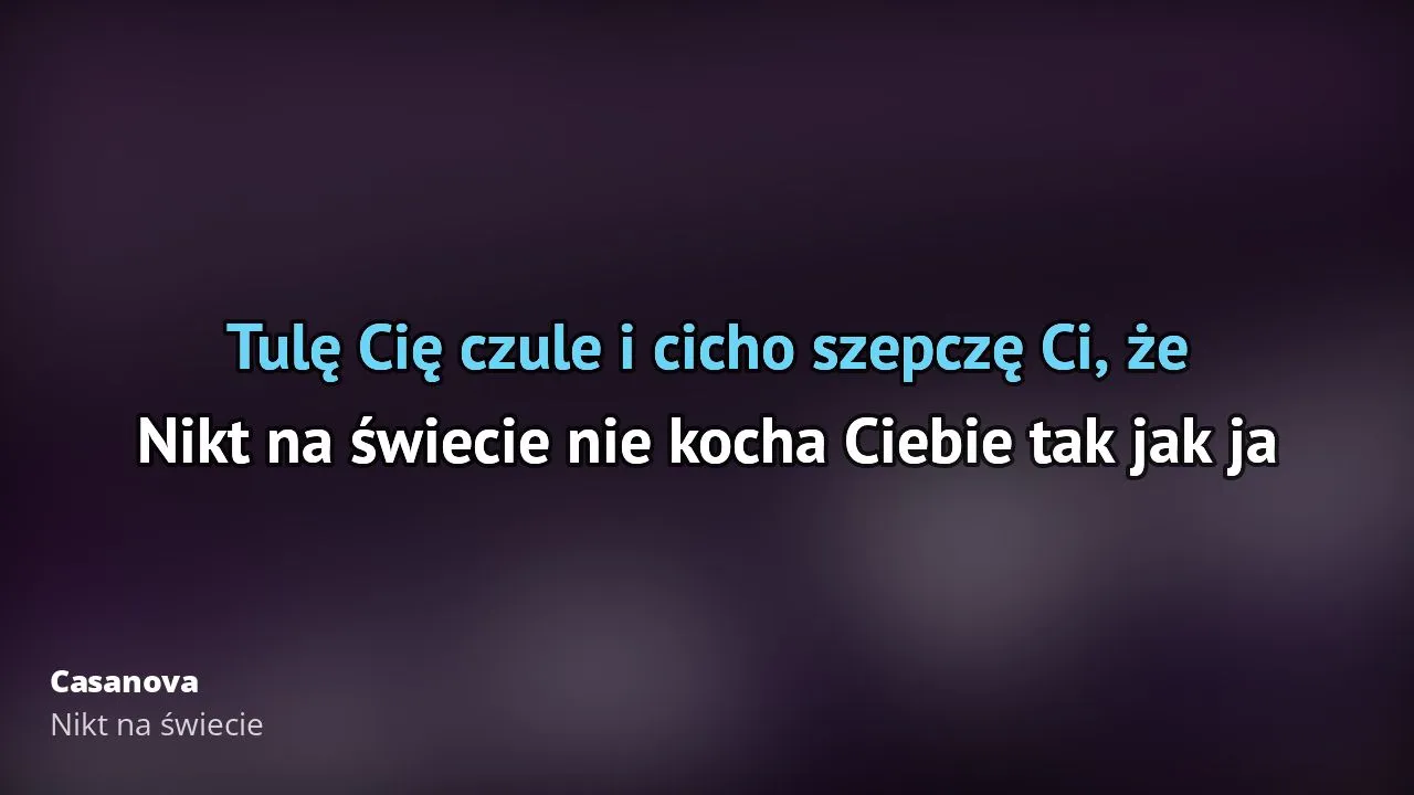 Zdjęcie Tekst piosenki Tałi Kocham cię jak nikt: najpopularniejsze fragmenty utworu