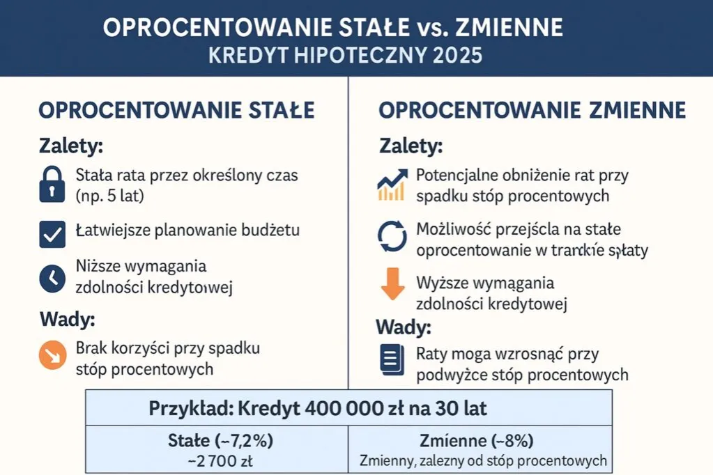 Zdjęcie Czy zamienić kredyt na stałe oprocentowanie? Sprawdź, co zyskasz!