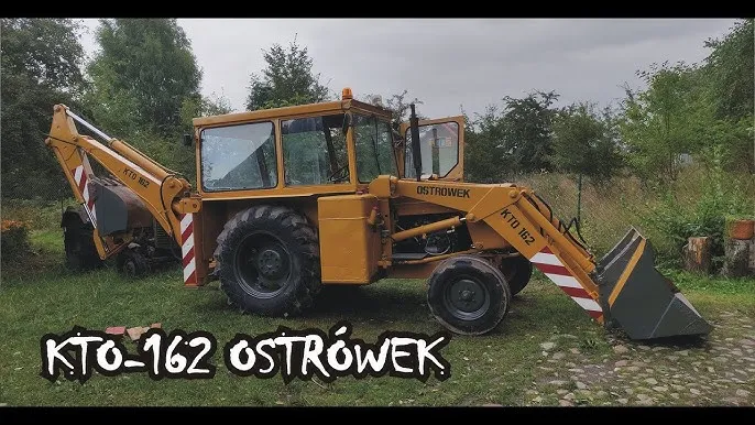 Zdjęcie Odkryj sekrety koparko ładowarki ostrówek kto 162 i jej modyfikacji