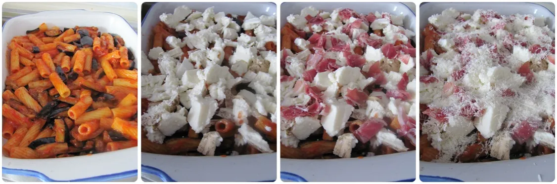 Zdjęcie Spaghetti siciliana: tradycyjny przepis na pyszną pastę z bakłażanem