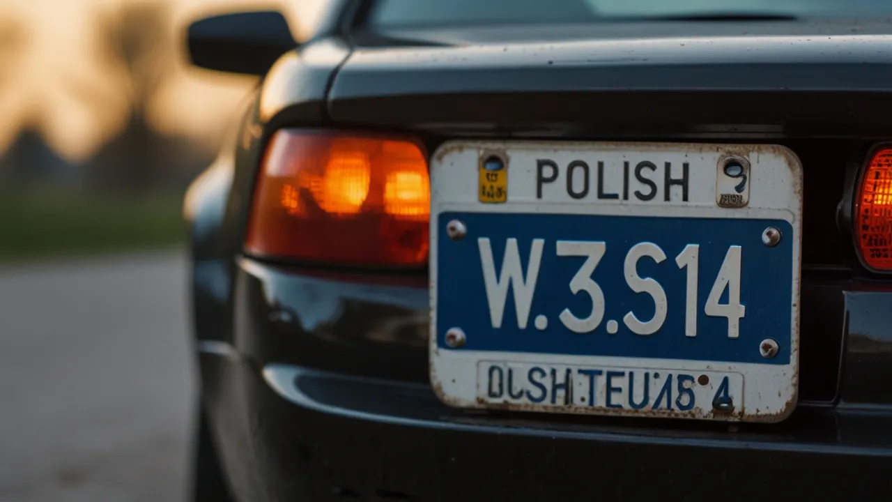 Zdjęcie 5 faktów o wymiarach tablic rejestracyjnych. Co musisz wiedzieć?
