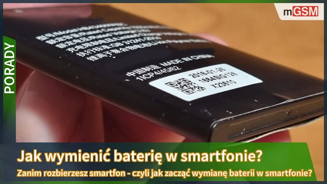 Zdjęcie Jak łatwo wymienić baterię w tablecie Kruger & Matz i zaoszczędzić